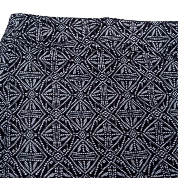 RipSkirt Length 2 Wrap Geometric Skirt Coverup Size XL Black White Adjustable - Picture 3 of 12